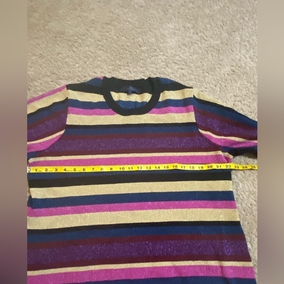 Rachel Roy Women's Plus Size Veda Stripe Sweater - Picture 5 of 7
